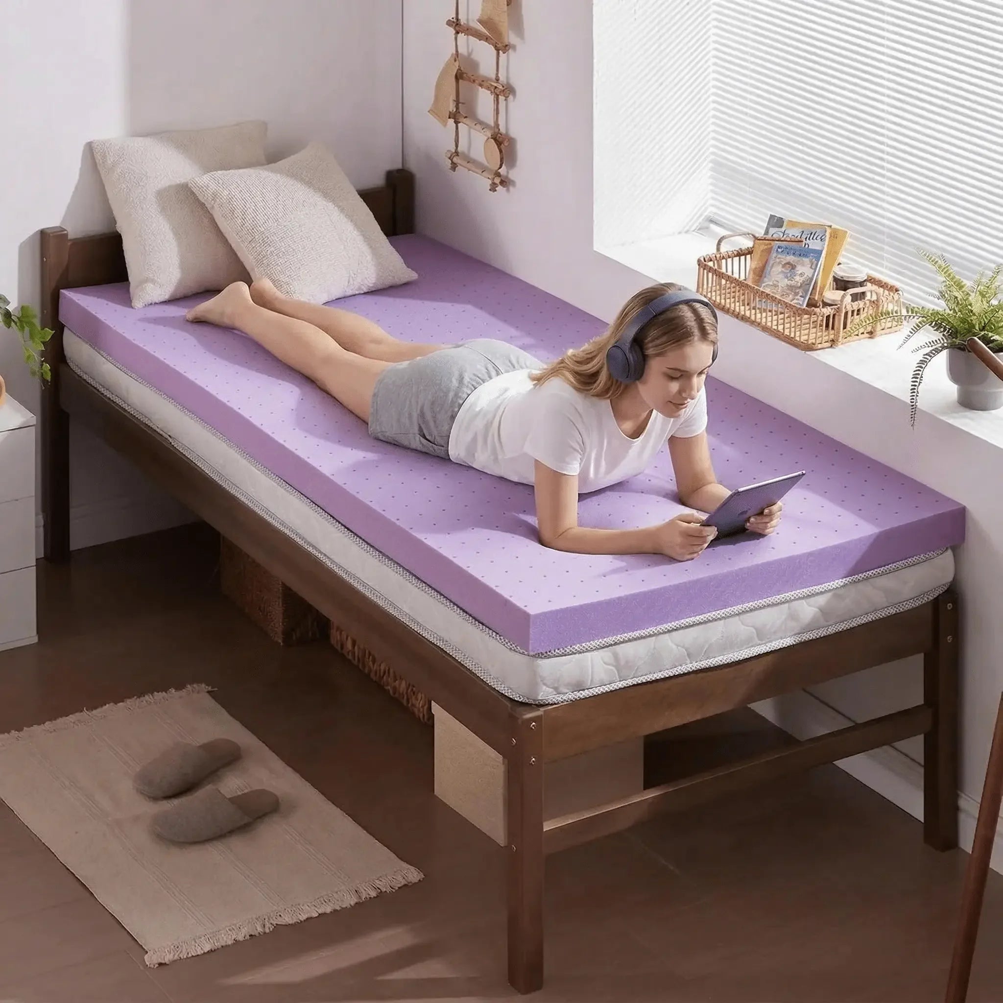 SINWEEK Gel Mattress Topper - 2 Inch Soft Memory Foam – sinweek.com