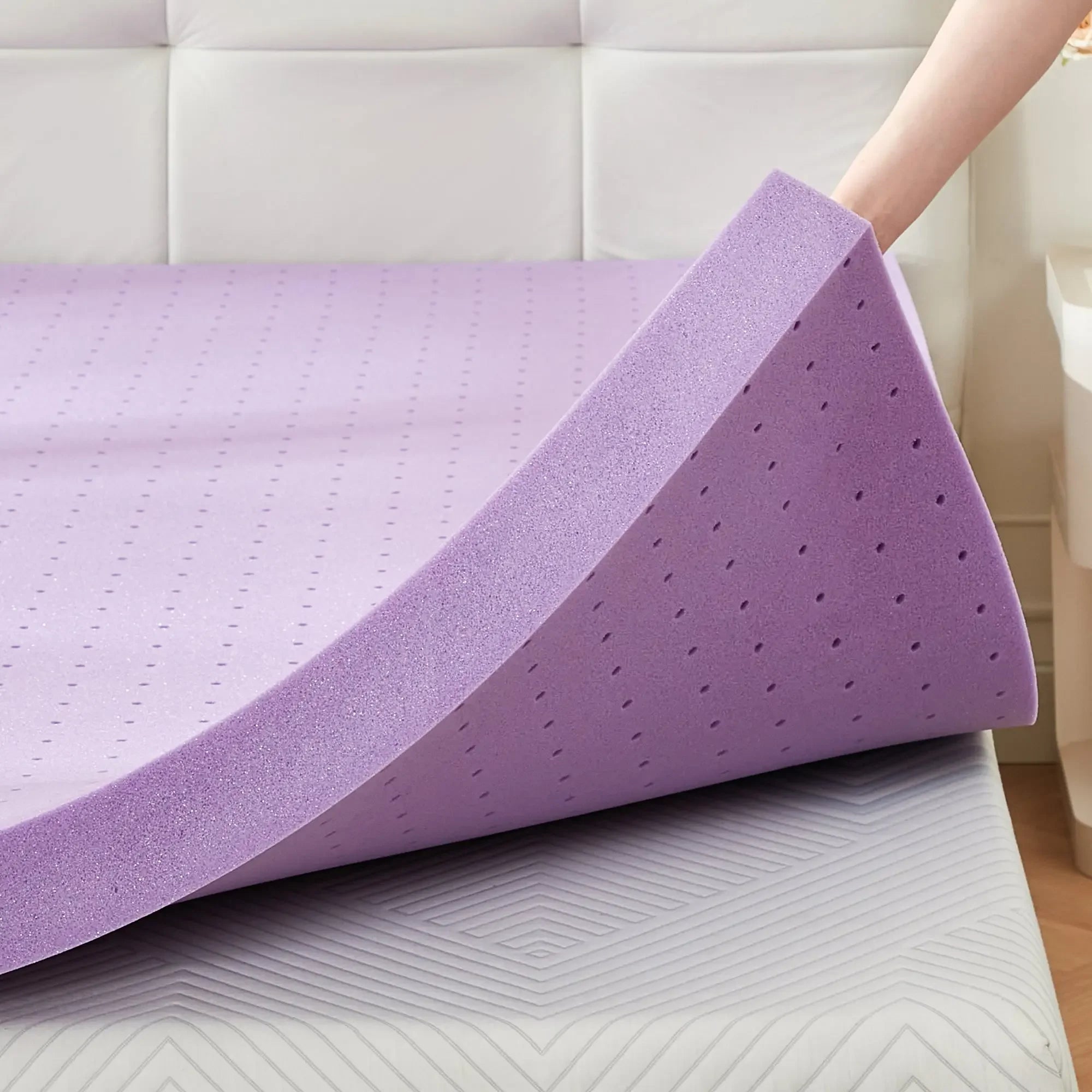  - sinweek.com SINWEEK 2 Inch Soft Gel Memory Foam Mattress Topper