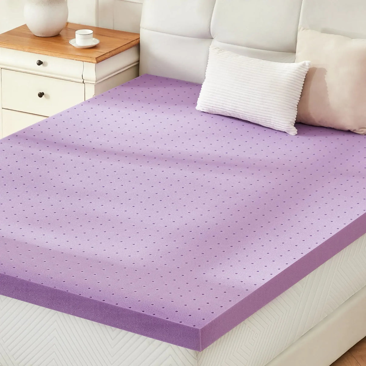  - sinweek.com SINWEEK 2 Inch Soft Gel Memory Foam Mattress Topper