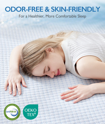 3 Inch Cooling Gel Memory Foam Mattress Topper