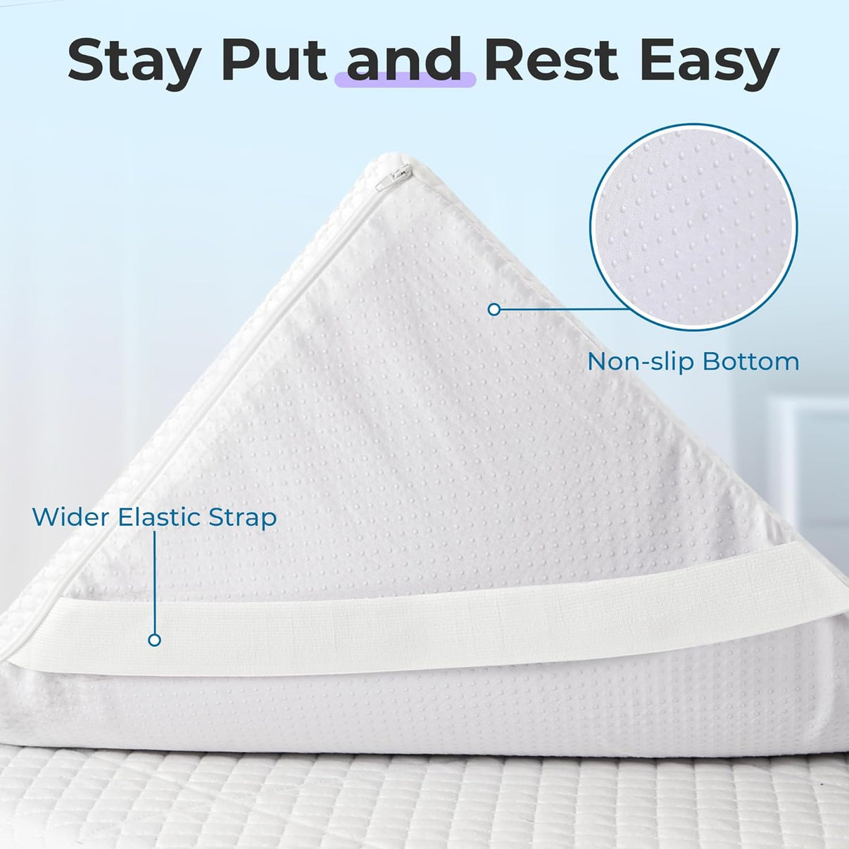 SINWEEK 3 Inch Gel Memory Foam Mattress Topper King Size, Ventilated High Density Pad for Body Pain, Bed Topper with Cooling Cover, CertiPUR-US & Oeko-Tex Certified