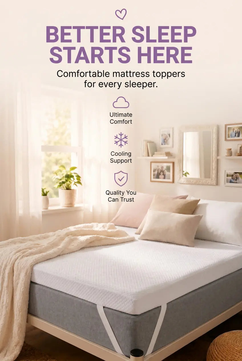 Shop All Memory Foam Mattress Toppers & Sizes | SINWEEK – sinweek.com