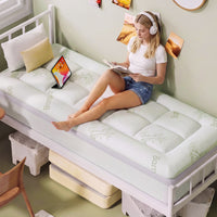  - sinweek.com 4 Inch Dual Layer Bamboo Mattress Topper - 2'' Gel Memory Foam and 2'' Pillow Top Pad